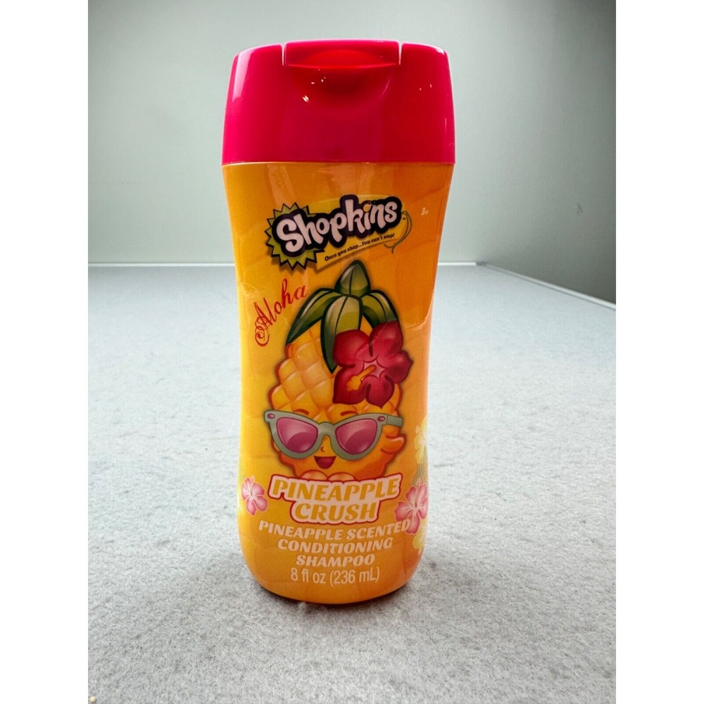 Shopkins Pineapple Crush Pineapple Scented‎ Conditioning Shampoo 8oz